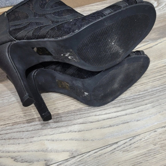 Lane Bryant Stilleto Boots Women's Size 9 black - Picture 8 of 12